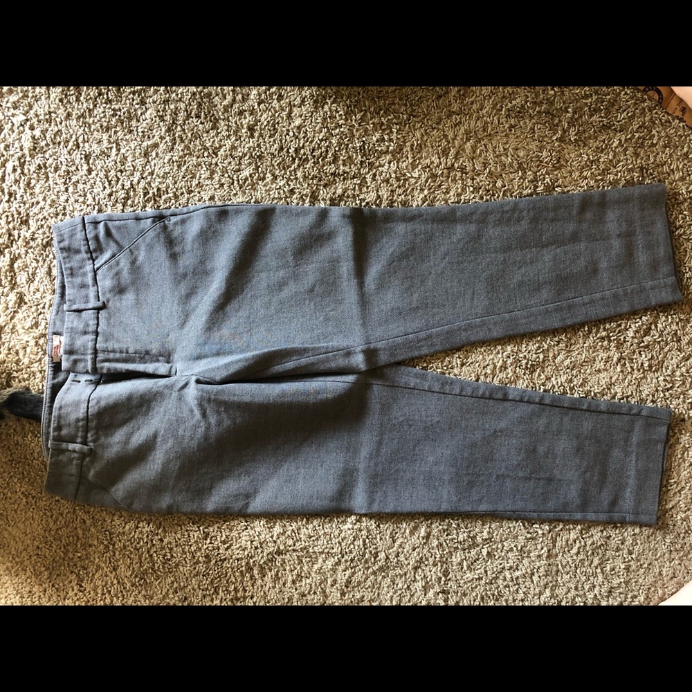 Gray dress pants